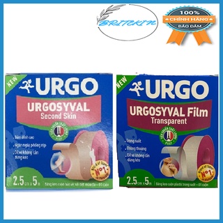 Băng Keo Urgosyval Film Transparent Và Second Skin (Cuộn 2.5cm x 5m)