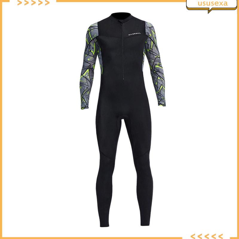 Bộ Đồ Lặn Một Mảnh Có Khóa Kéo Trước Siêu Co Giãn Cho Nam