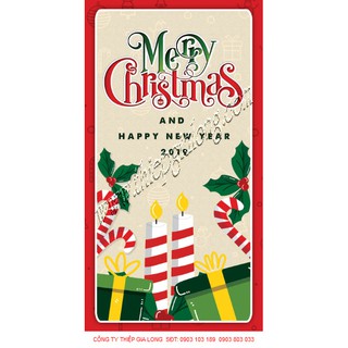 COMBO 50 Thiệp Noel Nhí
