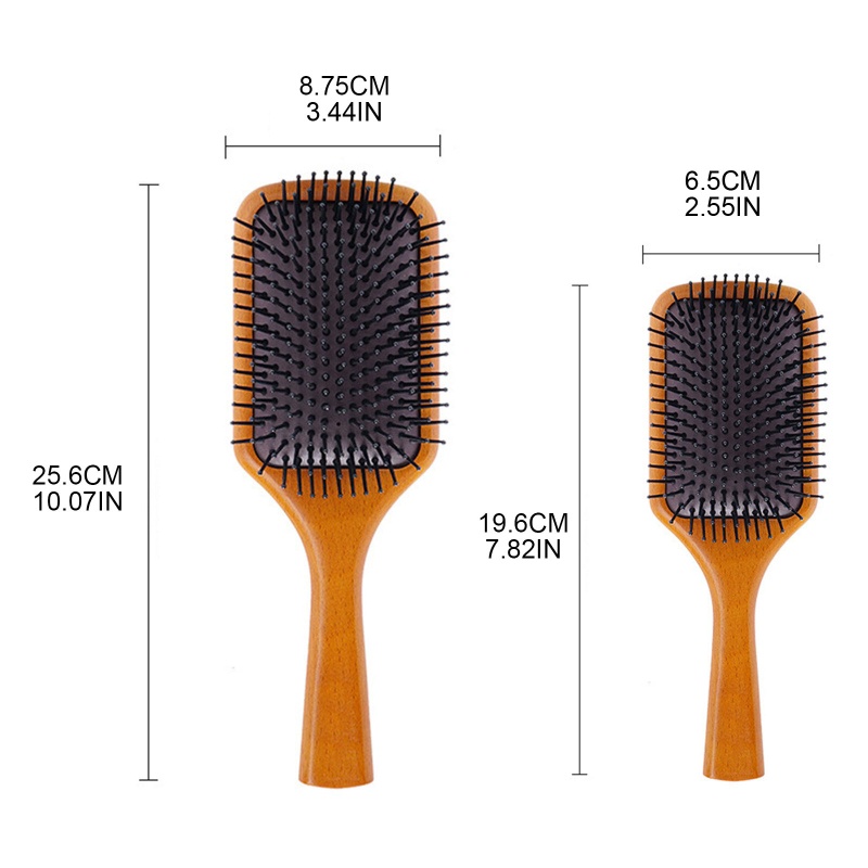 Lược Chải Tóc Tạo Kiểu Chống Tĩnh Điện Tiện Dụng