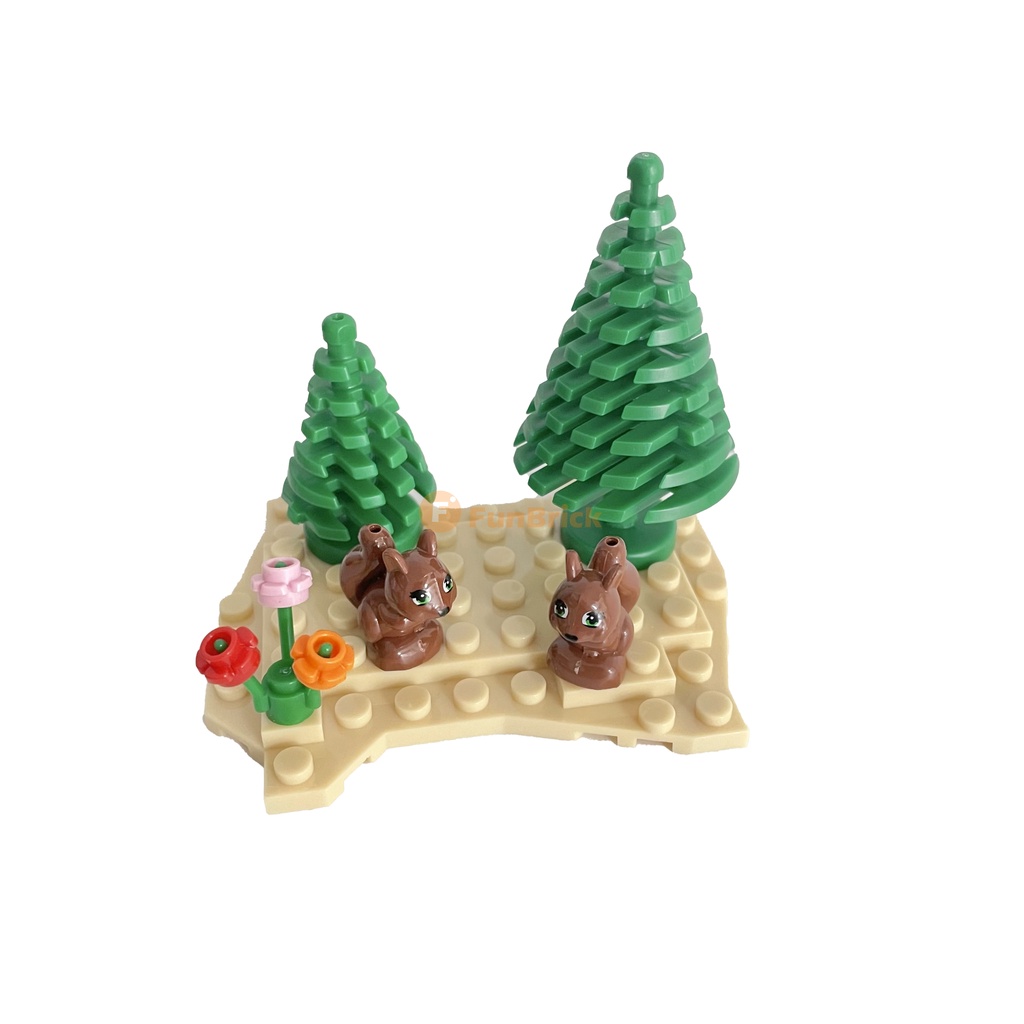 Mô Hình Đồ Chơi lego Lắp Ráp Động Vật Hoang Dã Hổ Hươu Cao Cổ Cá Mập Bò Sữa Gấu Trúc Cá Mập Nhỏ Làm Quà Tặng Cho Trẻ Em lego