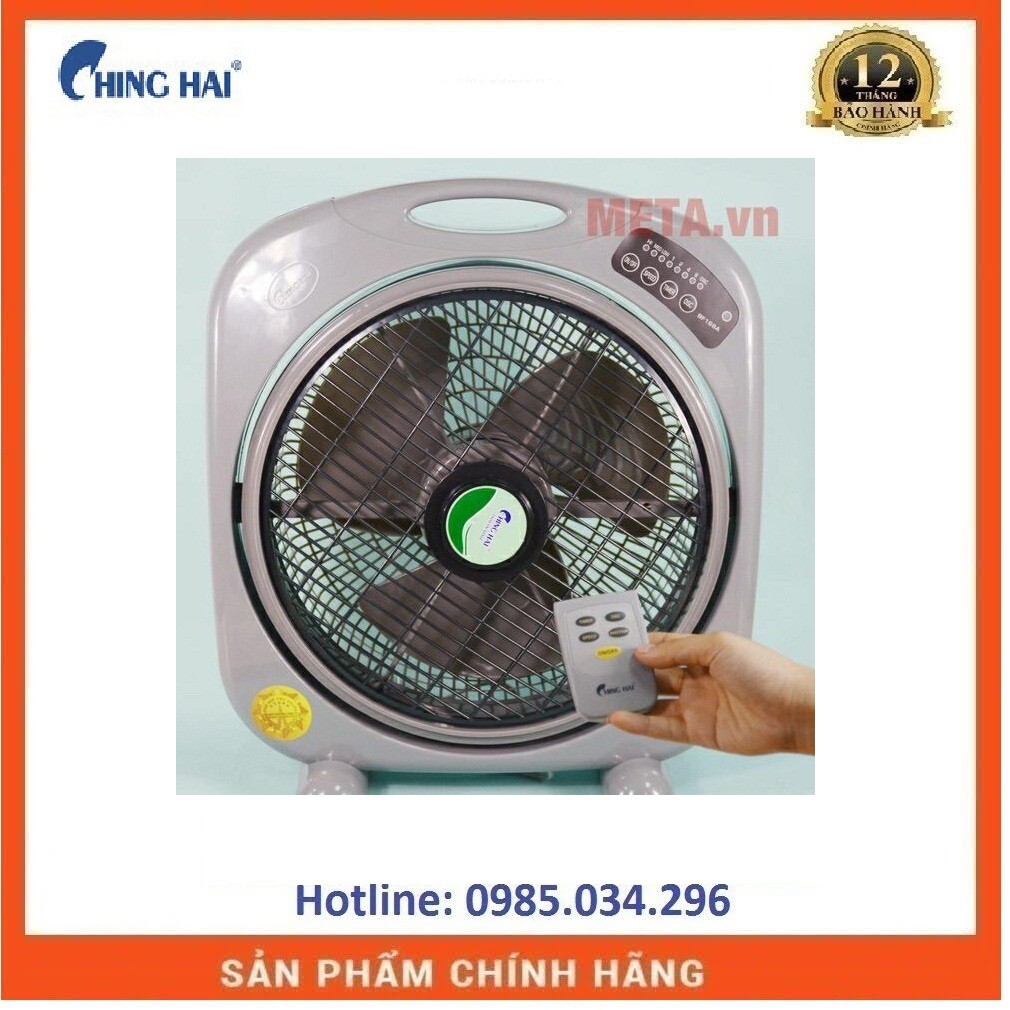 Quạt hộp Chinghai BF168A, có điều khiển từ xa