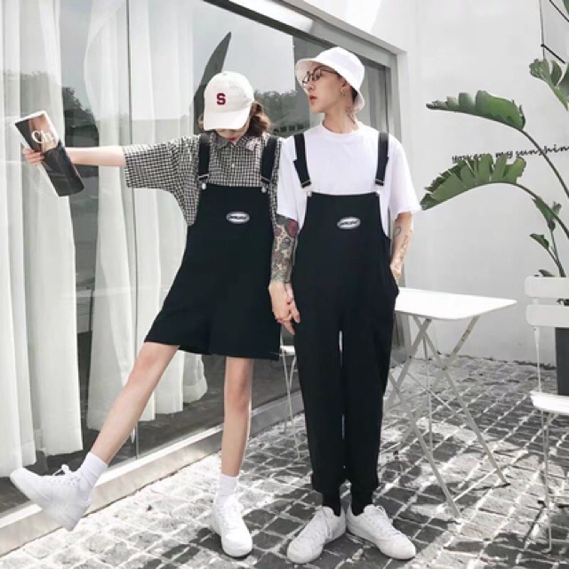 Sét yếm ngắn dài lô gô HSU1