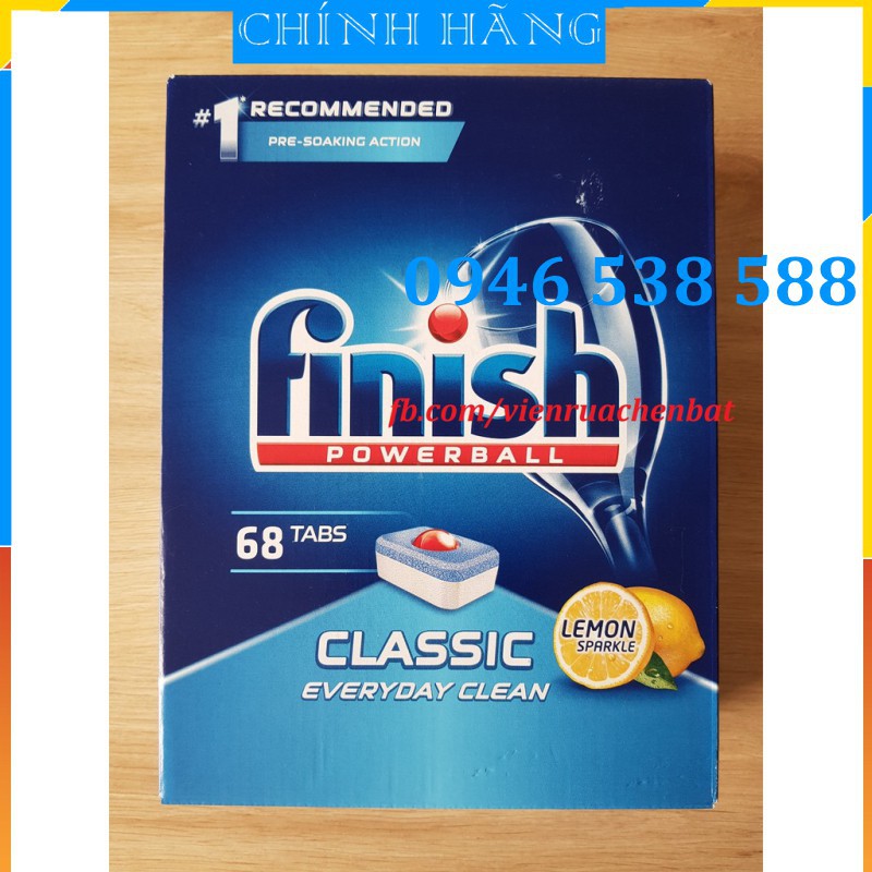 Combo Bột rửa bát Finish 2.5kg +1 Lit Nước làm bóng alio  dùng cho máy rửa bát chén