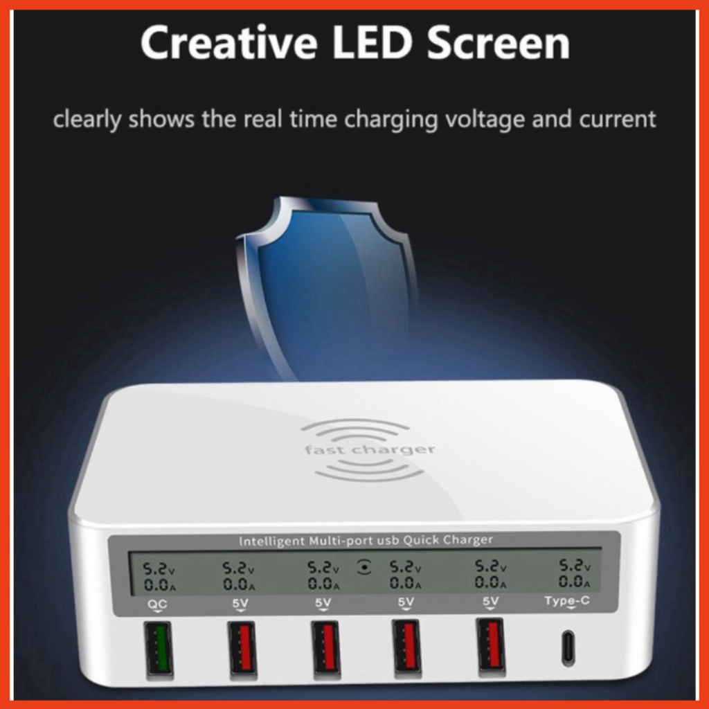 Sạc báo dòng 818F hỗ trợ sạc không dây