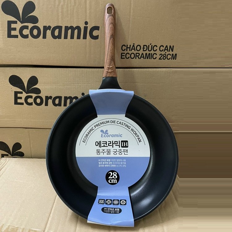 Chảo xài bếp từ ecoramic - chảo nấu bếp từ ecoramic