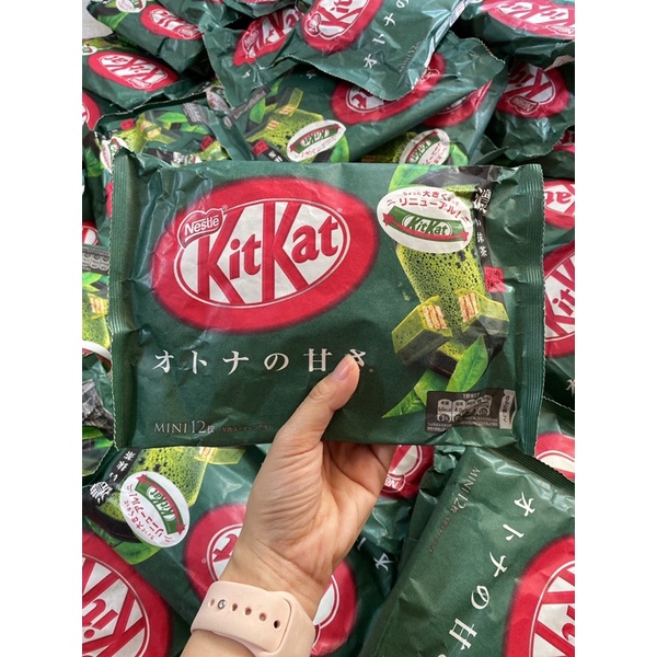 KitKat Nội Địa Nhật vị Trà Xanh date 10/2022