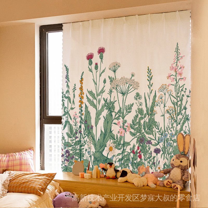 trang trí cửa sổ bằng cây xanh