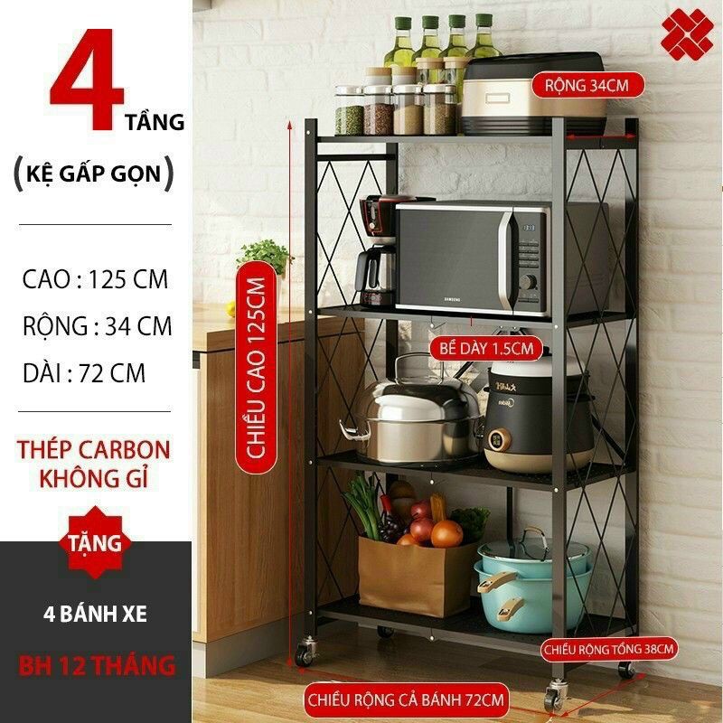 Kệ đa năng gấp gọn cao cấp  nhập khẩu nguyên chiếc