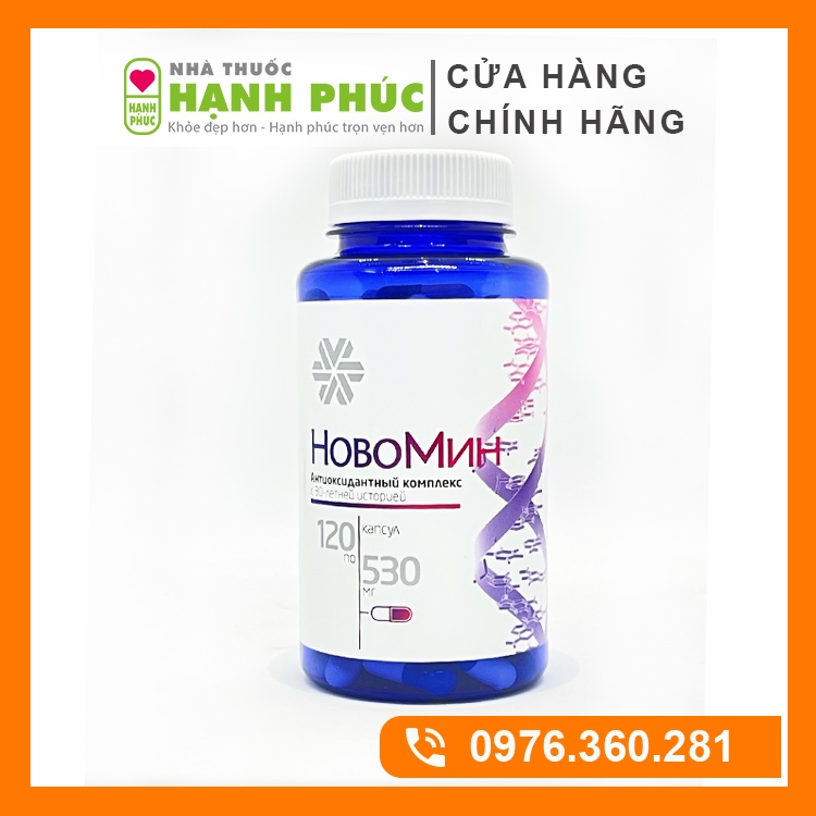 NOVOMIN viên uống Siberian mẫu mới - Mẫu cũ là sản phẩm Formular 4