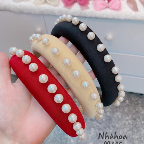 Bờm nhung, mấn đội đầu, phụ kiện cài tóc