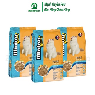 Hạt Cho Mèo, Thức Ăn Cho Mèo Minino - 1,5kg & 480gam Vị Cá Ngừ