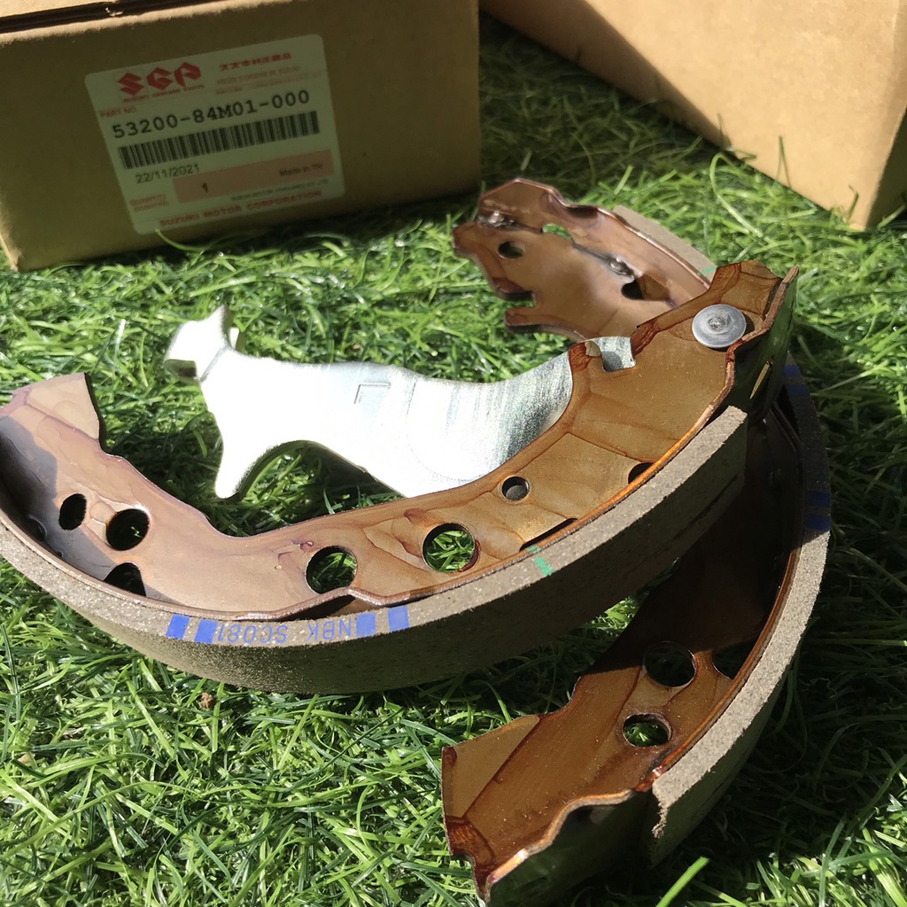 Bộ 4 phanh sau (guốc phanh tang trống) cho Suzuki Celerio - hàng chính hãng nhập khẩu Thái Lan