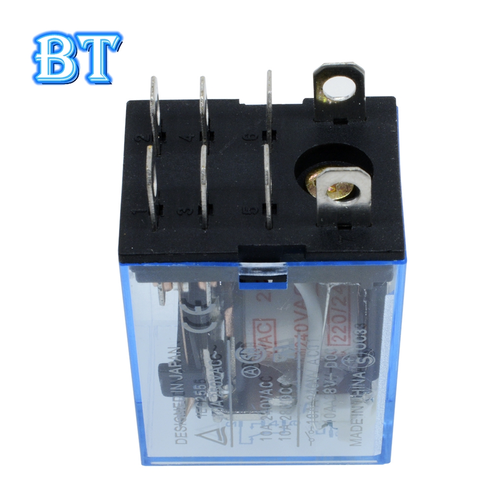 Rơ le LY2NJ J LY2N LY2 AC 200V / 220V 10A 240Vdc 8 chân chất lượng cao