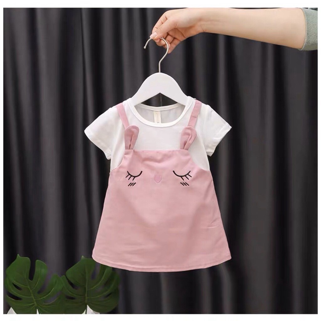 [MẪU MỚI] VÁY YẾM SWEET BABY ĐÁNG YÊU CHO BÉ 8-14KG. KISS PLAZA