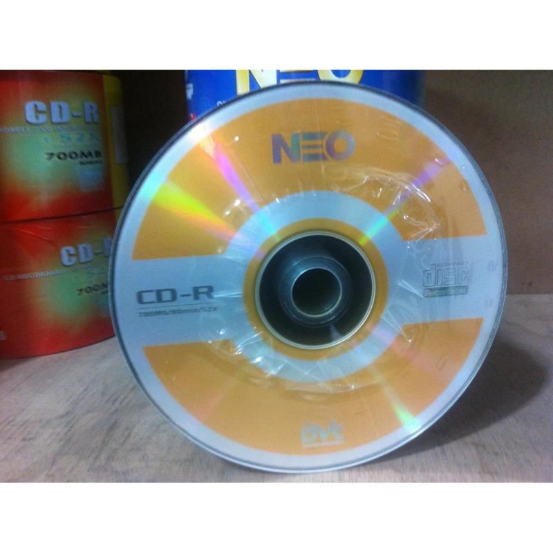 Đĩa Trắng CD-R Neo Đức Việt 700Mb ( 2 Cọc 100 Đĩa )