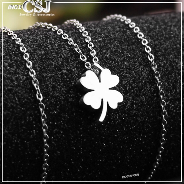 Dây chuyền cỏ 4 lá 3 ly