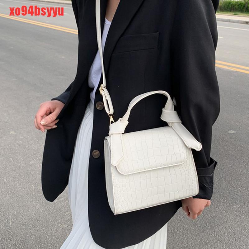 Túi Xách Họa Tiết Da Cá Sấu Phong Cách Vintage xo94bsyyu