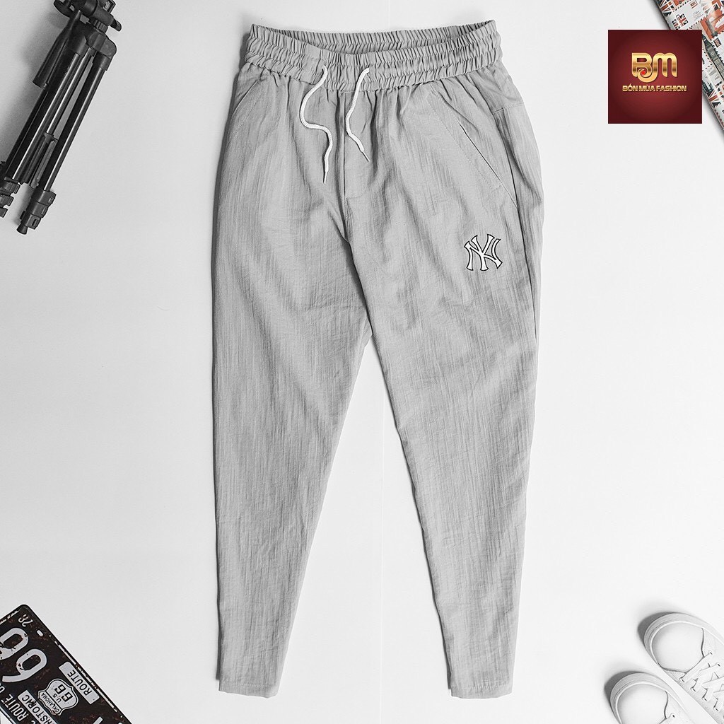Quàn dài thể thao nam Jogger vải đũi kim cương dày dặn, form chuẩn mặc thoải mái dễ phồi đồ-The 1992