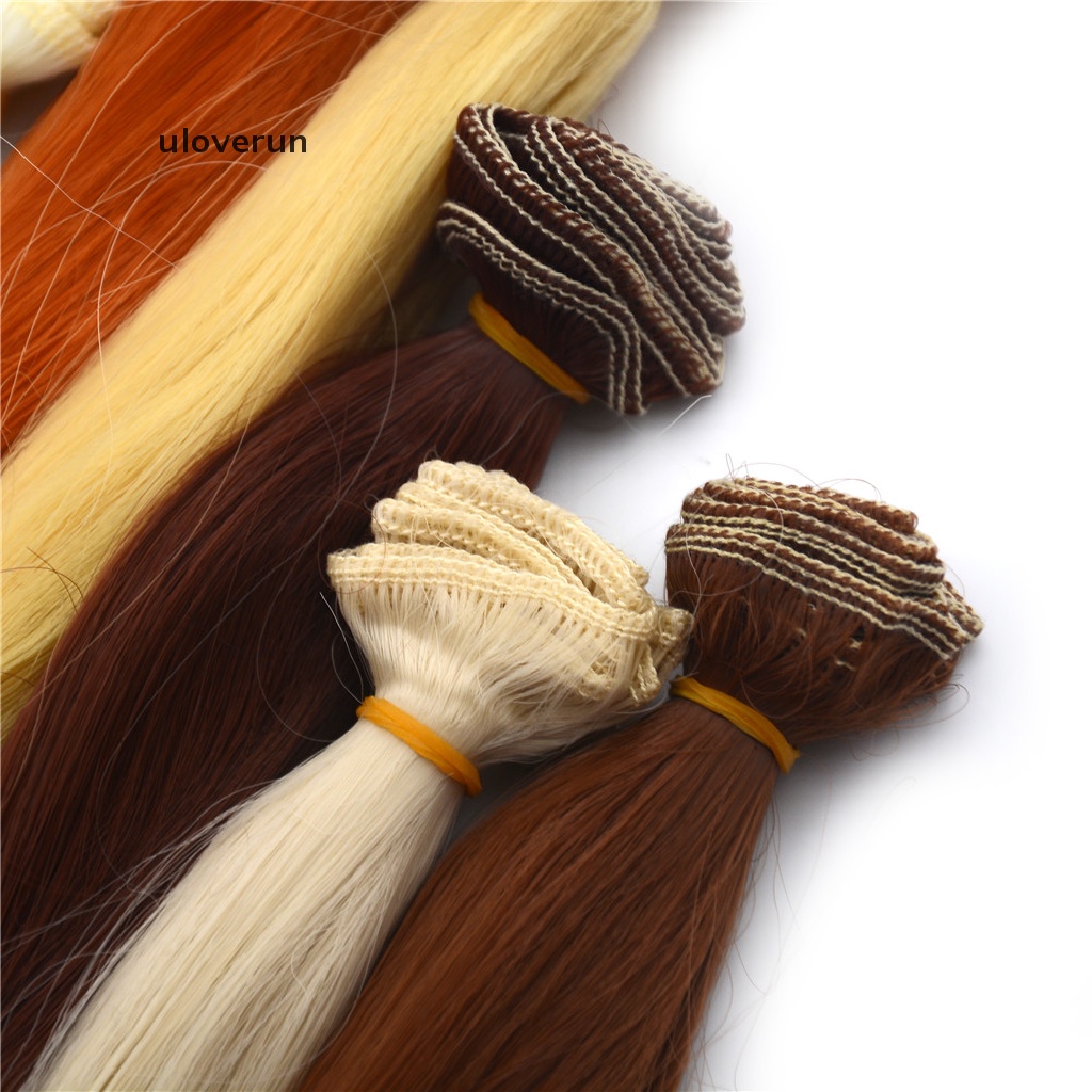 Tóc Giả Xoăn Dày 20CM Dành Cho Búp Bê BJD 1 / 3 1 / 4 1 / 6