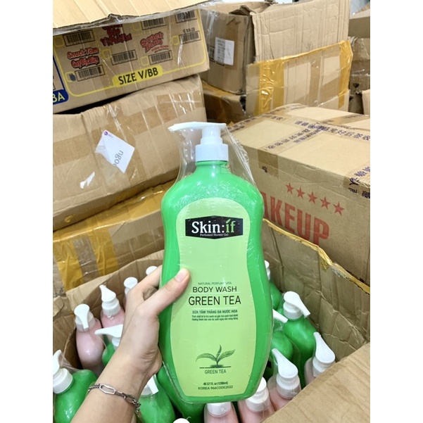 Sữa Tắm Trái Cây Skin:if Dưỡng Trắng Da