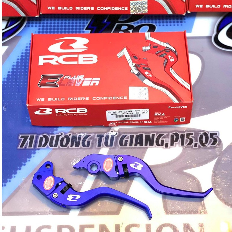 [CHÍNH HÃNG RACING BOY ] TAY THẮNG PHANH RCB CLICK110 CLICK125 VISION VARIO 2013-2017 AB125 AB110