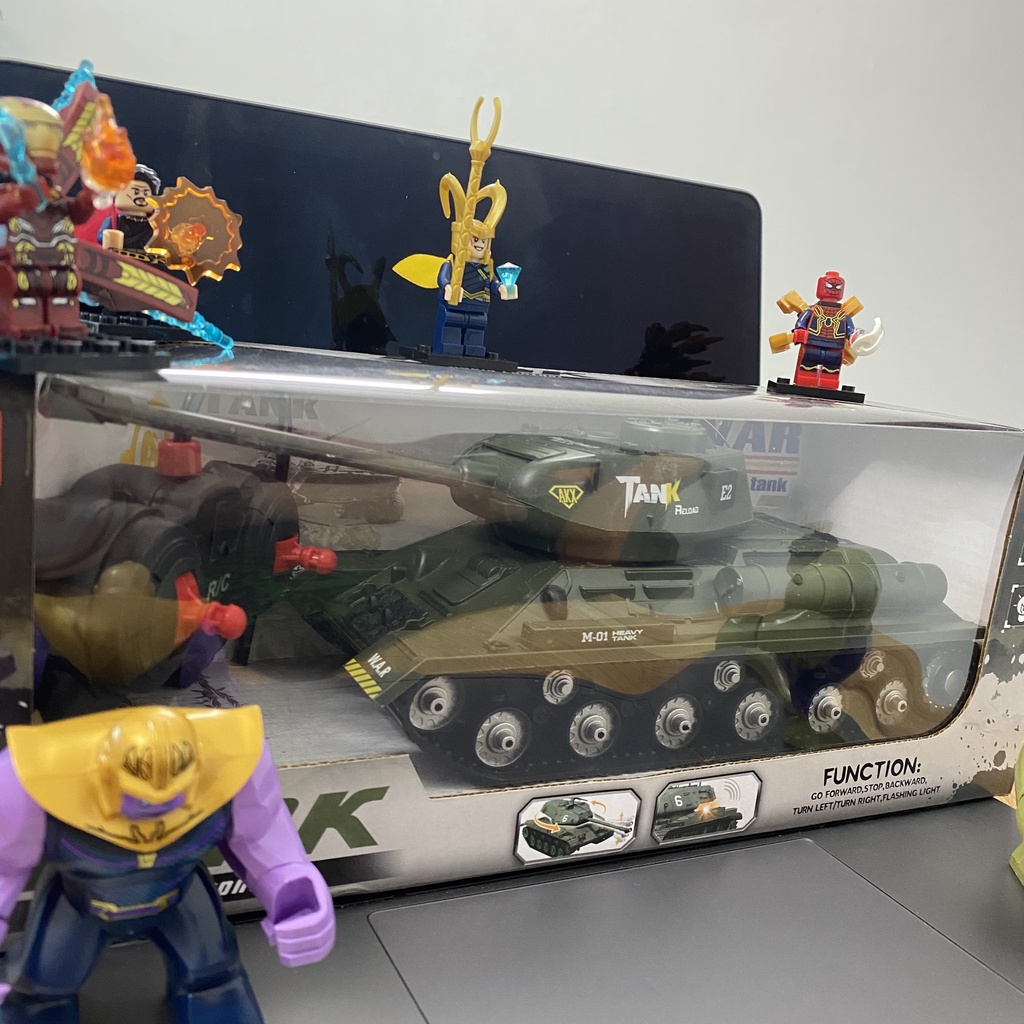 Đồ Chơi Xe Tăng Điều Khiển Từ Xa – Xe OTO Xe Tăng Chiến Đấu – Model AKX529-5