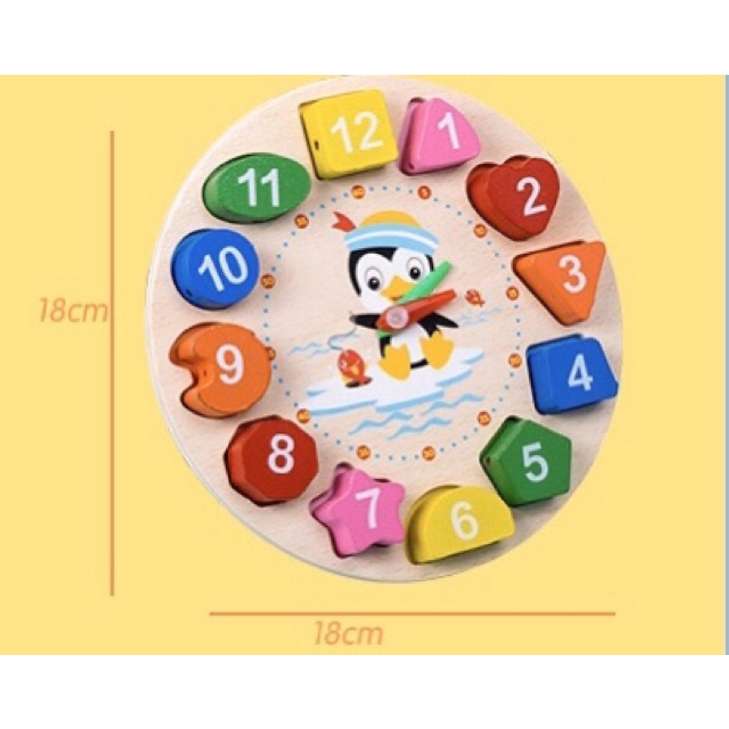 Combo 6 món đồ chơi gỗ an toàn cho bé - phát triển trí tuệ Montessory