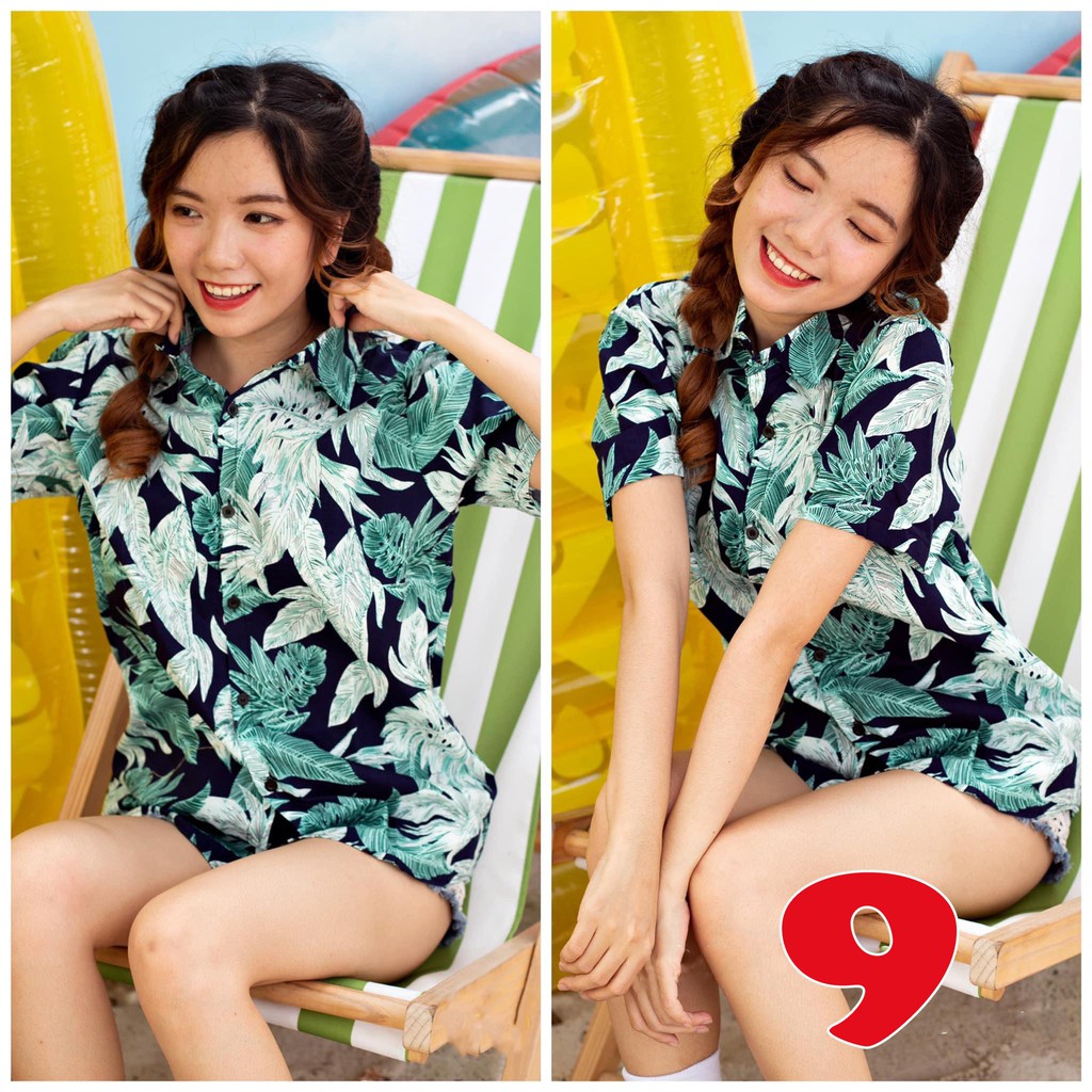 Áo sơ mi hawaii đi biển chất đũi tơ mát mẻ [Giá lẻ = giá sỉ] | BigBuy360 - bigbuy360.vn