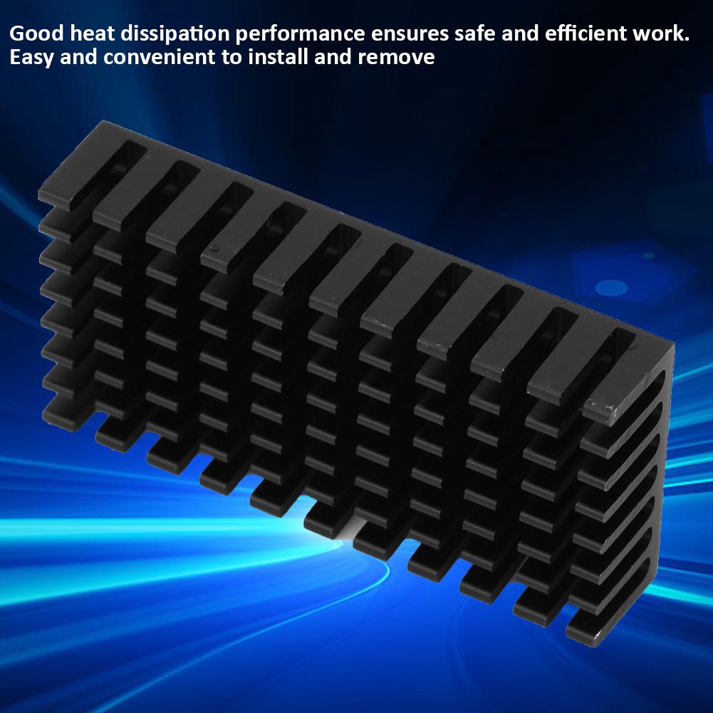 Set 5 khối tản nhiệt nhôm làm mát 50×25×10mm cho CPU | BigBuy360 - bigbuy360.vn