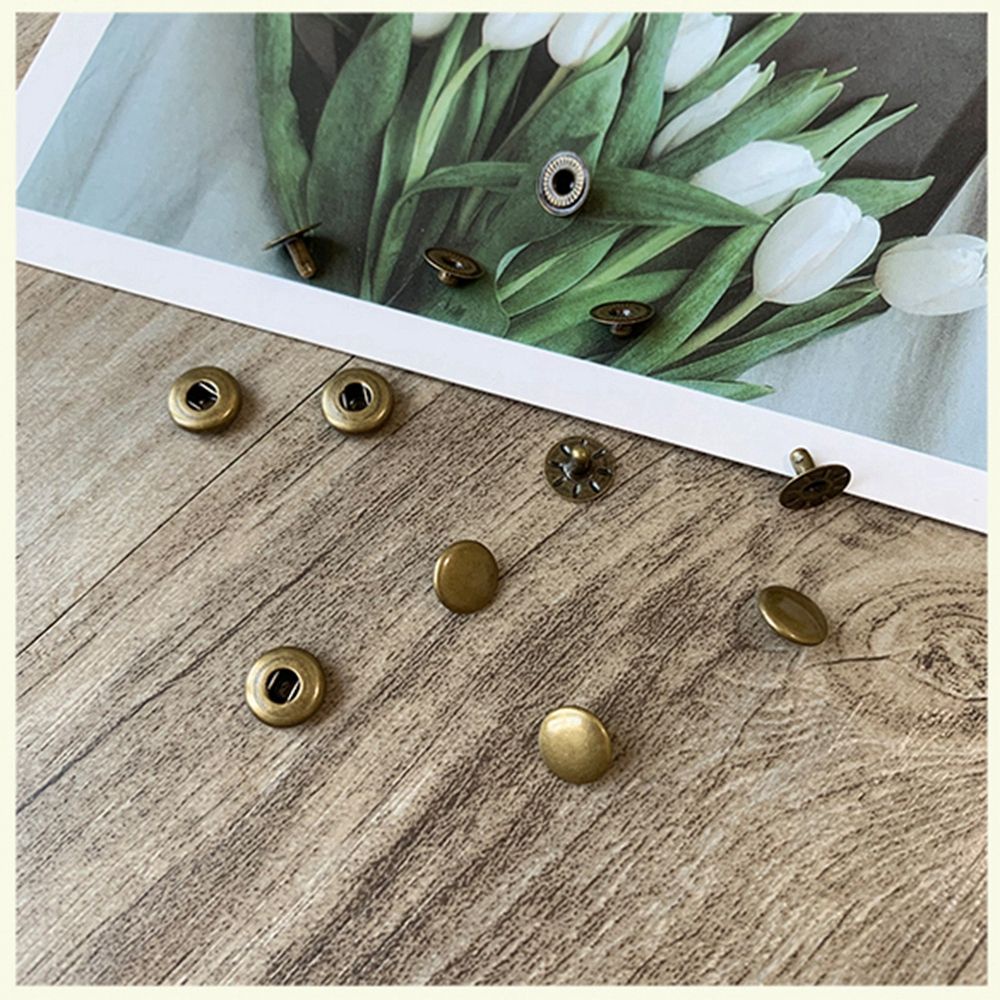 Bộ 3 Nút Áo Quần Búp Bê 6/8mm Khóa Kim Loại Vô Hình Nhiều Màu Sắc Dễ Thương Làm Quà Tặng Cho Búp Bê