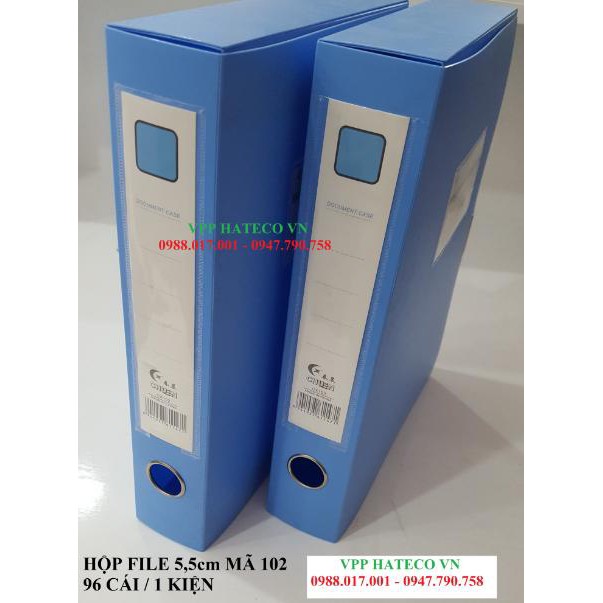 HỘP ĐỰNG TÀI LIỆU NHỰA - FILE HỘP HC 102/ MYLAC - 5,5cm HÀNG ĐẸP