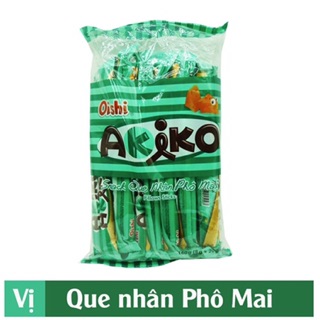 Bánh AKiko oshi  5 vị ( 1 gói 8g * 20 chiếc )