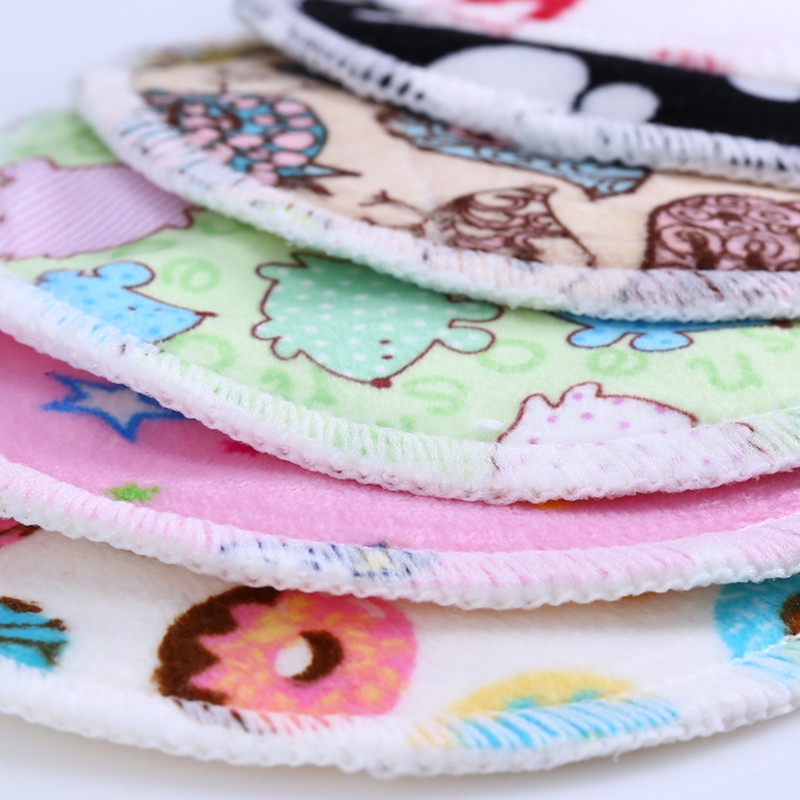 Washable Anti Overflow Pad Three Layer Bamboo Fiber Pad Reusable Waterproof Pad