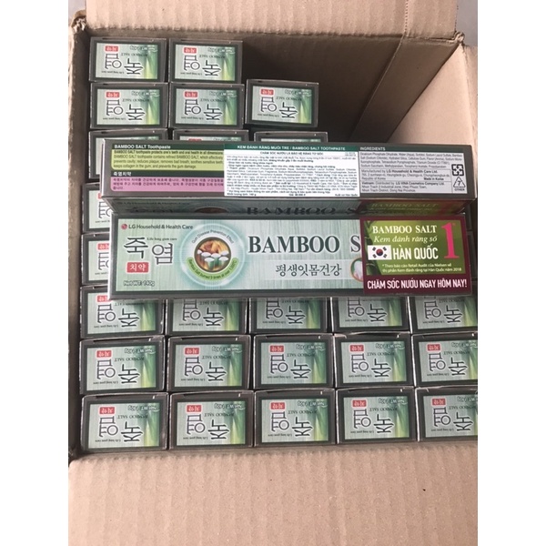 140G - Kem đánh răng Bamboo Salt 140g