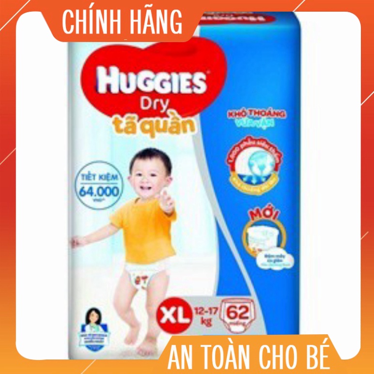 [ CHÍNH HÃNG ] Tã quần Huggies size XL62