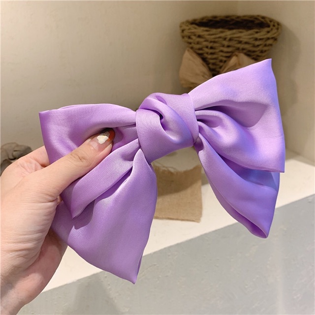 Kẹp tóc nơ nhiều màu phong cách lolita