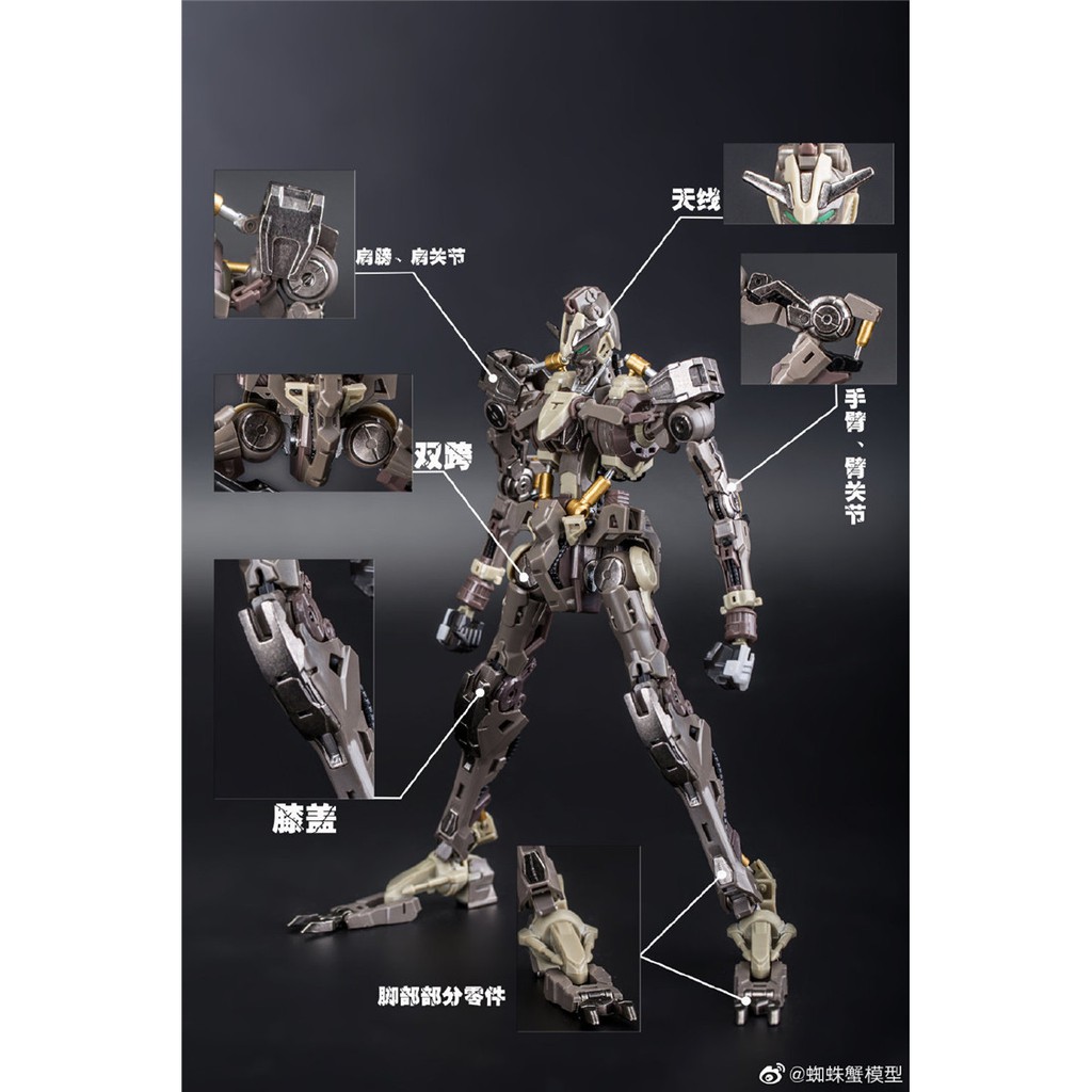 Mô hình lắp ráp Hi Re 1/100 Gundam Barbatos Lupus Spider Crab