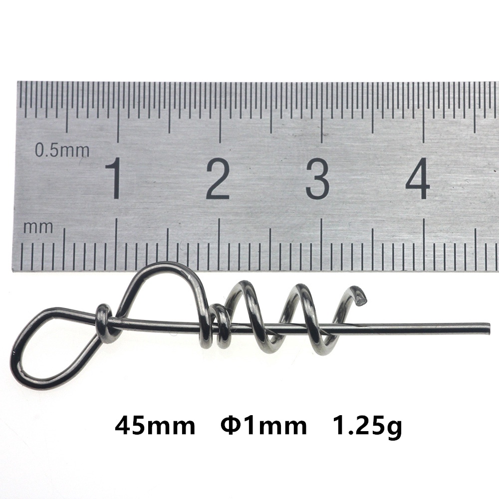 Set 20 Phụ Kiện Lò Xo Gắn Móc Câu Cá Mềm Mại Tiện Dụng