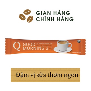 1 gói cà phê sữa hòa tan goodmorning cà phê Trần Quang 20g