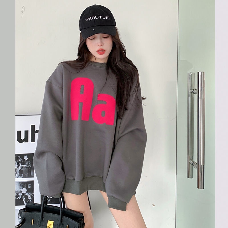 Áo sweater vải nhung mỏng che khéo bụng thời trang mùa đông cho nữ | BigBuy360 - bigbuy360.vn