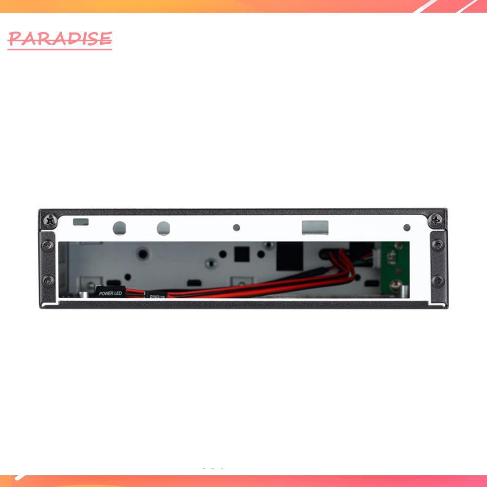 Paradise1 E-T3 Mini-ITX Case Ultra Slim SECC Computer PC Chassis Support Wall Mount
