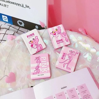 GƯƠNG HAI MẶT BÁO HỒNG PINK PANTHER - HỒNG HẠC CHỮ NHẬT