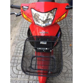 Rổ trước sơn tĩnh điện Xe Máy DREAM, WAVE ( Wave S, RS, @ lớn ..) Đen - STN