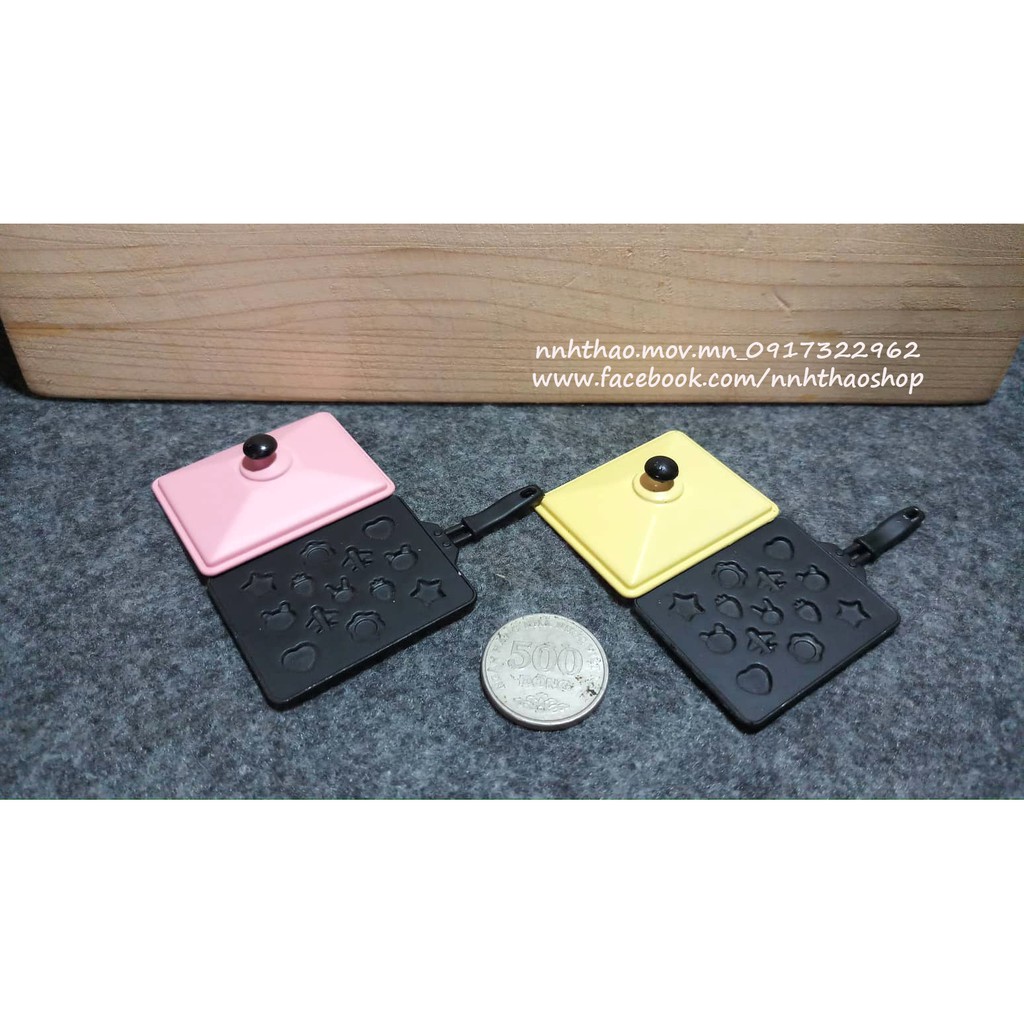 Miniature trang trí mô hình, búp bê_Chảo nướng bánh