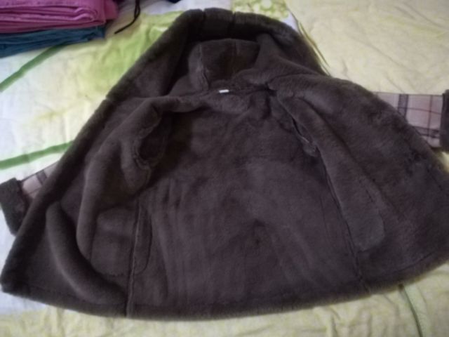 Áo dạ cao cấp có mũ lông ấm cho bé trai - Gái