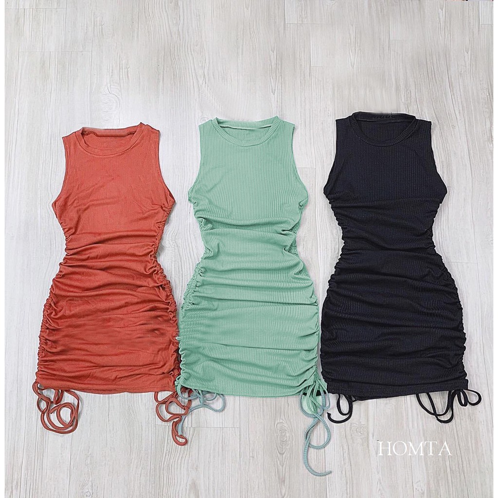 Đầm Body Rút Hông - Kèm hình thực | BigBuy360 - bigbuy360.vn