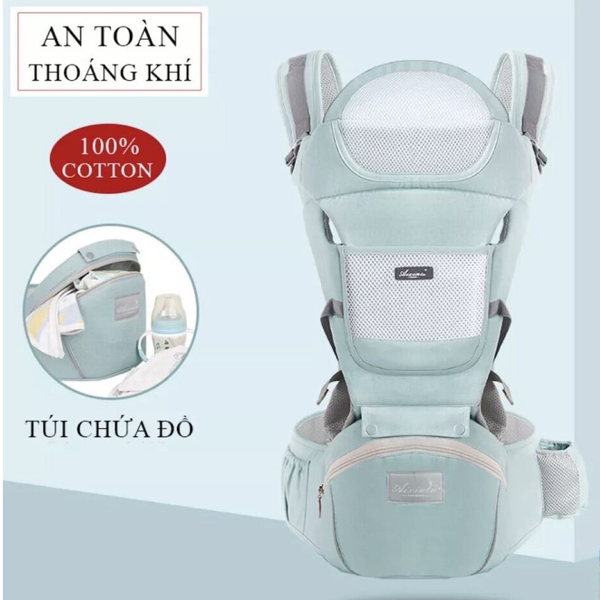 Địu em bé sơ sinh giúp trợ lực chống gù Aixintu Forbaby cho bé - BabyDreams