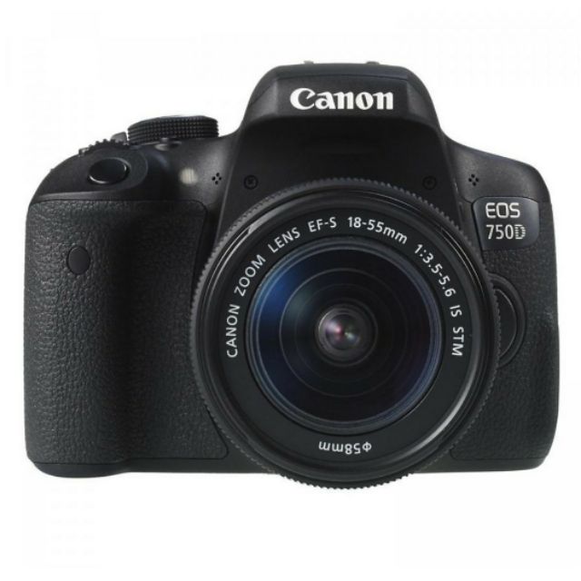 MÁY ẢNH CANON EOS 750D KIT EF S18-55 IS STM LÊ BẢO MINH (HÀNG CHÍNH HÃNG) CÒN BH ĐẾN THÁNG 12/2020