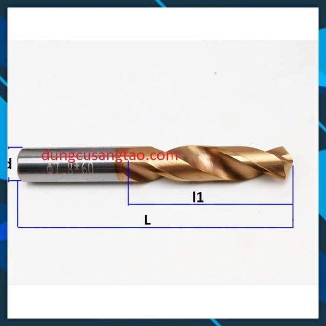 Mũi khoan thép /Mũi khoan inox Tungsten Taiwan/Mũi khoan kim loại cứng: sắt, thép, inox 2mm-5mm cao cấp